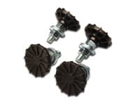 Digitus DN-19 FEET - Nivelleringsfötter (paket om 4) - för P/N: DN-19 07U-6/6, DN-19 09U-6/6, DN-19 12U-6/6, DN-19 16U-6/6, DN-19 20-U, DN-19 20U-6/6