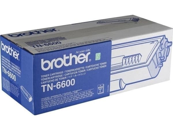 Brother TN-6600 - Svart - original - tonerpatron - for Brother HL-1030, 1230, 1240, 1250, 1270, 1430, 1440, 1450, 1470, P2500, MFC-8300, 9600
