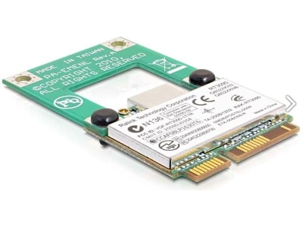 Delock Converter Mini PCI Express half-size > full-size - Stigekort