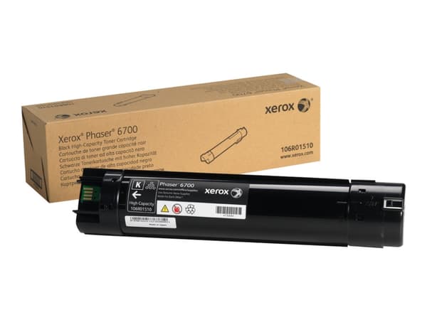 Xerox - Høykapasitets - svart - original - tonerpatron - for Phaser 6700Dn, 6700DT, 6700DX, 6700N, 6700V_DNC