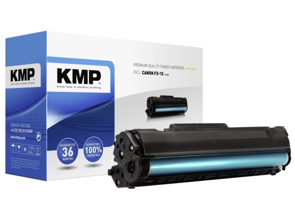 KMP - Svart - kompatibel - tonerpatron (alternativ for: Canon FX-10) - for Canon FAX L100, L120