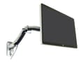 Miniatyrbild 5 av 5: Ergotron MX - Monteringssats (vridbar arm, monteringsbas, VESA monteringsfäste) - Konstant kraftteknik - för LCD-display - polerat aluminium - skärms