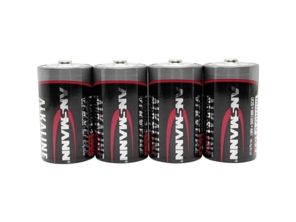 ANSMANN Mono D - Batteri 4 x LR20 - Alkalisk
