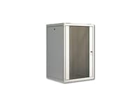 Digitus DN-19 20U-6/6 - Skåp - väggmontering - grå, RAL 7035 - 20U - 19"