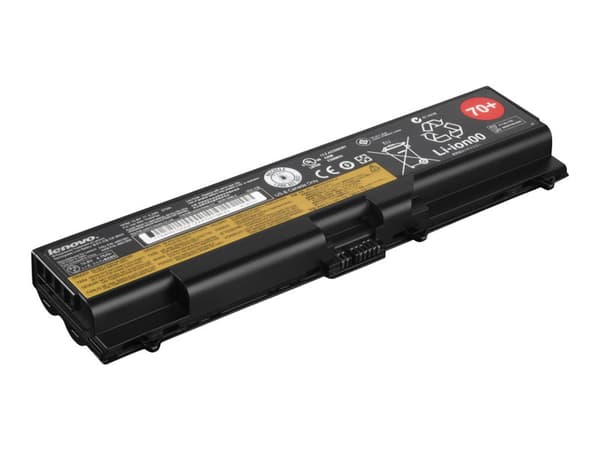Lenovo ThinkPad Battery 70+ - Akku tietokoneen lataukseen - Litiumioni - 6 kennoa - 57 Wh - ThinkPad L41X; L420; L430; L51X; L520; L530; T410; T420;