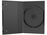 MediaRange BOX11-M, DVD-kotelo, 1 levyt, Musta, Muovi, 136 mm, 14 mm