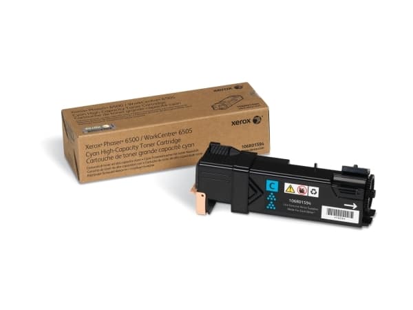 Xerox Phaser 6500 - Hög kapacitet - cyan - original - tonerkassett - för Phaser 6500; WorkCentre 6505
