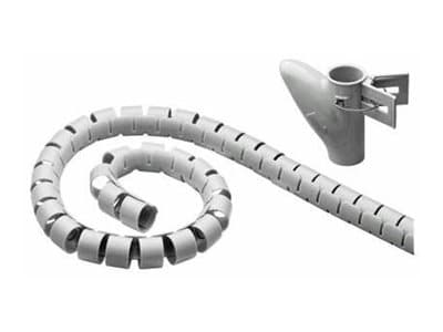 MicroConnect - Kabelordner - 2.5 m - grå