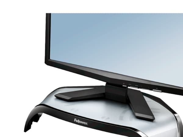 Fellowes Smart Suites, Vapaasti seisova, 10 kg, 53,3 cm (21"), Korkeudensäätö, Musta