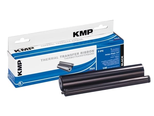 KMP F-P4 - Svart - 212 mm x 42.5 m - färgband - för Philips Magic 3-2 Colour DECT SMS, 3-2 Primo