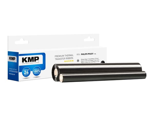 KMP F-P4 - Svart - 212 mm x 42.5 m - färgband - för Philips Magic 3-2 Colour DECT SMS, 3-2 Primo
