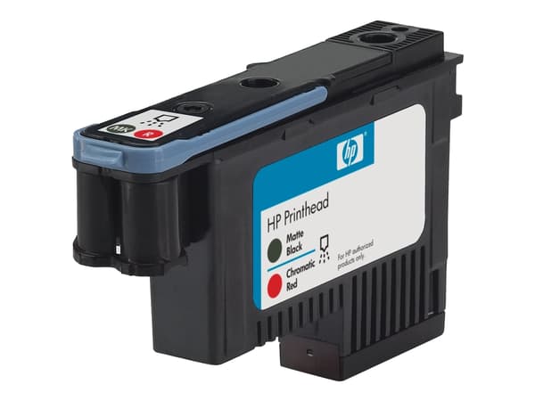 HP 73 - Matt svart, kromatisk rød - skriverhode - for DesignJet Z3200, Z3200ps