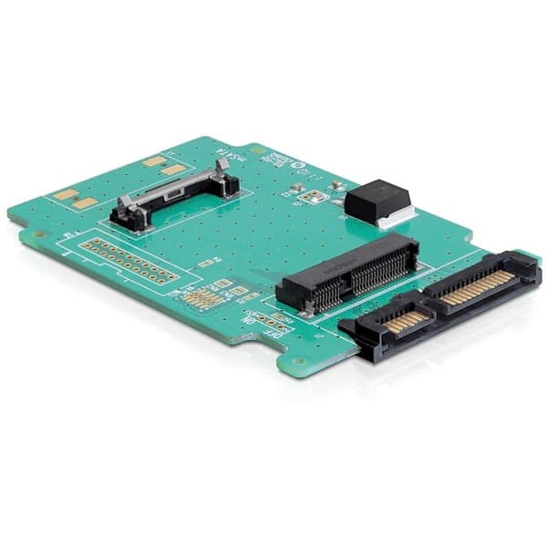 DeLOCK Converter SATA 22 pins > mSATA - Lagringskontroll - 1,8" - SATA 3Gb/s - SATA 3Gb/s