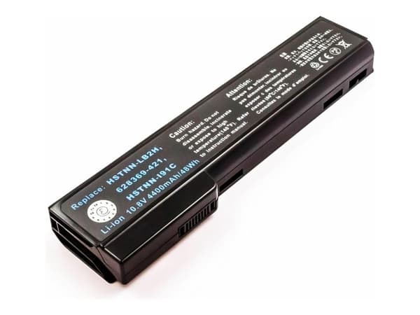 CoreParts - Batteri til bærbar PC (tilsvarer: HP 628670-001, HP QK642AA) - 6-cellers - 55 Wh - svart - for HP EliteBook 84XX, 85XX; Mobile Thin Clien
