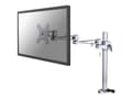 Miniatyrbilde 1 av 5: Neomounts FPMA-D935G - Monteringssett - full bevegelse - for LCD-skjerm - sølv - skjermstørrelse: 10"-30" - malje, skrivebordsmonterbar