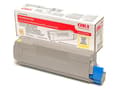 Miniatyrbilde 4 av 5: OKI - Gul - original - tonerpatron - for C5600, 5600dn, 5600n, 5700dn, 5700n