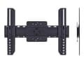 Miniatyrbilde 3 av 5: Multibrackets M Universal Digital Signage Wallmount - Monteringssett (veggmontering) - for flatpanel - svart - skjermstørrelse: 32"-63" - veggmonterb
