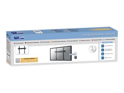 Neomounts PLASMA-W040 - Brakett - fast - for flatpanel - svart - skjermstørrelse: 23"-52" - veggmonterbar
