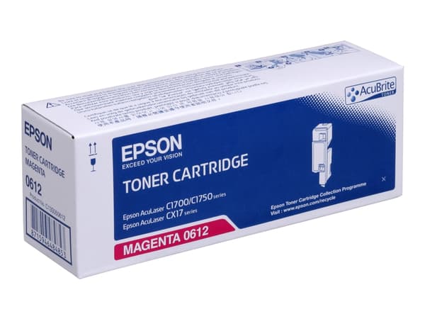 Epson - Høykapasitets - magenta - original - tonerpatron - for AcuLaser C1700, C1750N, C1750W, CX17NF, CX17WF