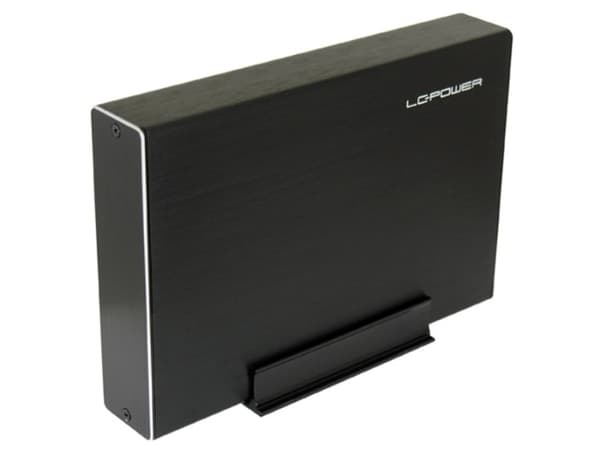 LC Power LC-35U3-Becrux - Lagringspakning - 3,5" - SATA 6Gb/s - USB 3.0 - sort