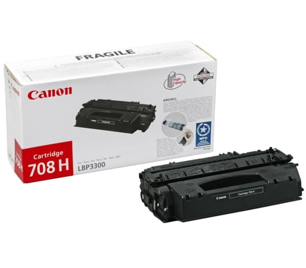 Canon 708H - Svart - original - tonerpatron - for i-SENSYS LBP3360; Laser Shot LBP-3300, 3360