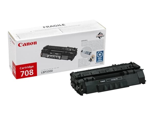 Canon 708H - Svart - original - tonerpatron - for i-SENSYS LBP3360; Laser Shot LBP-3300, 3360