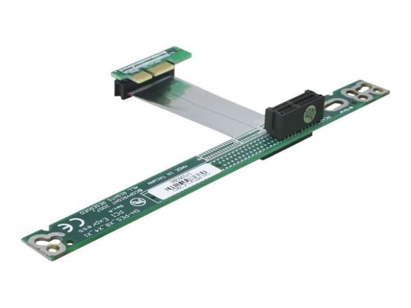 Delock Riser Card PCI Express x1 with Flexible Cable - Stigekort