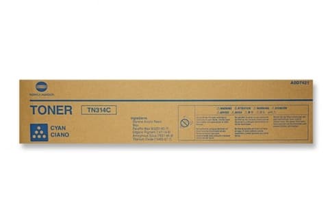 Konica Minolta TN-314C - Cyan - original - tonerpatron - for bizhub C353, C353P