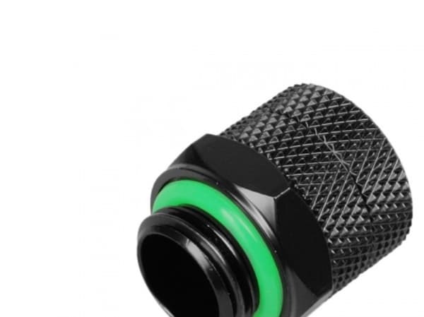 Bitspower-tilkobling rett G1/4 tommer AG til 10/8mm - II, svart matt