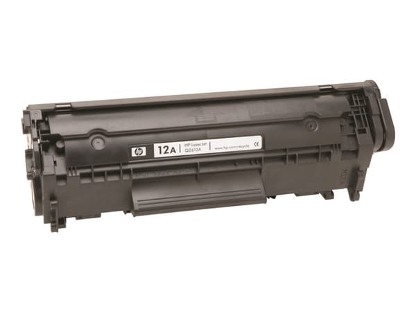 HP 12A - 2 pakkeria - lajittelu - alkuperäinen - LaserJet - tonerpatron (Q2612AD) - LaserJet 1010, 1012, 1015, 1018, 1020, 1022, 3015, 3020, 3030, 30