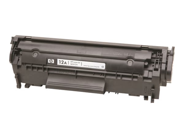 HP 12A - 2 pakkeria - lajittelu - alkuperäinen - LaserJet - tonerpatron (Q2612AD) - LaserJet 1010, 1012, 1015, 1018, 1020, 1022, 3015, 3020, 3030, 30