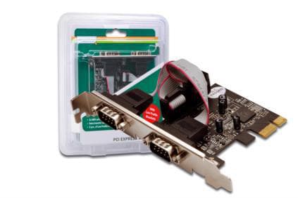 DIGITUS DS-30000-1 - Serieadapter - PCIe - 2 porter