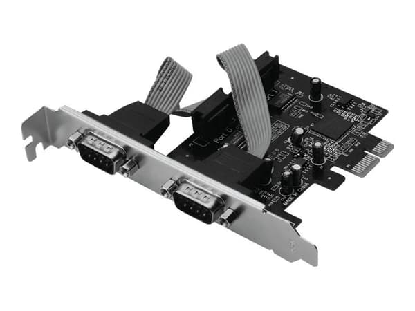 DIGITUS DS-30000-1 - Serieadapter - PCIe - 2 portar