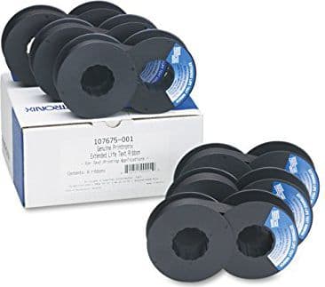 Printronix - 6 - Svart - 2,5 cm x 54,9 m - Bånd - for Line Matrix P4280, P5000LJ 1000, P5000LJ 1500, P5000LJ 500, P5005, P5010, P5205, P5215