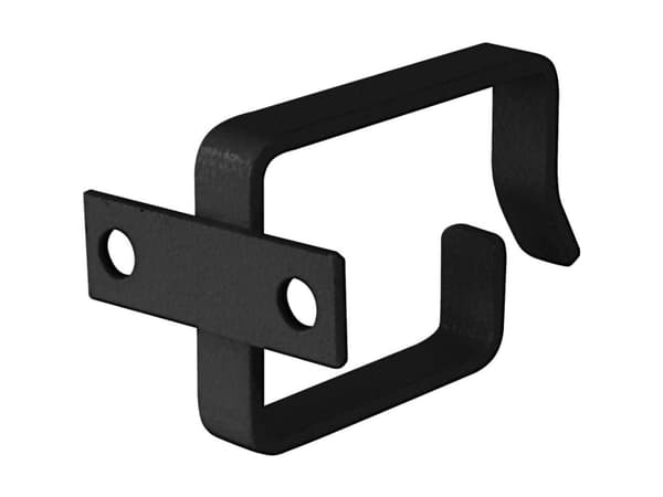 Digitus DN-19 ORG-1-SW - Rackkabelstyringsring - RAL 9005 - 19" (en pakke 10)