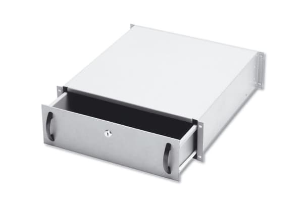 Digitus DN-19 KEY-3U - Lagerskuff til rack - grå, RAL 7035 - 3U - 19" - for P/N: DN-19 07U-6/6, DN-19 09U-6/6, DN-19 12U-6/6, DN-19 16U-6/6, DN-19 20