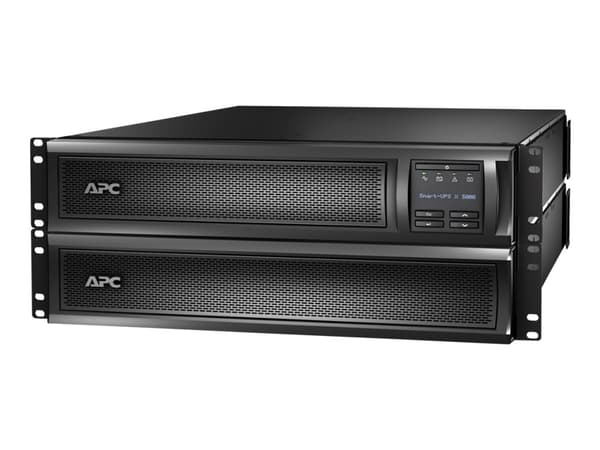 APC Smart-UPS X 3000 Rack/Tower LCD - UPS - AC 208/220/230/240 V - 2.7 kW - 3000 VA - RS-232, USB - utgangskontakter: 11 - 2U - svart - for P/N: AR40