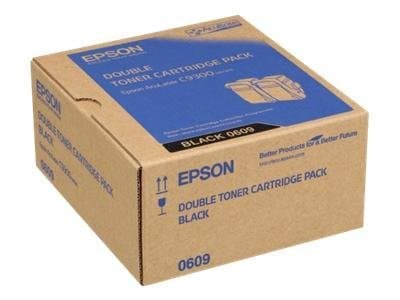 Epson AL-C9300N Double Pack Toner Cartridge Black 6.5kx2