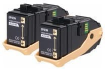 Epson AL-C9300N Double Pack Toner Cartridge Black 6.5kx2