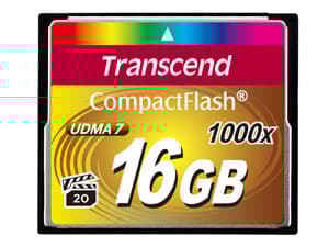Transcend Ultimate - Flash-minneskort - 16 GB - 1000x - CompactFlash