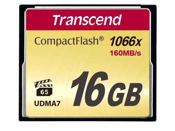 Transcend Ultimate - Flash-minneskort - 16 GB - 1000x - CompactFlash