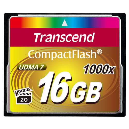 Transcend Ultimate - Flash-minneskort - 16 GB - 1000x - CompactFlash