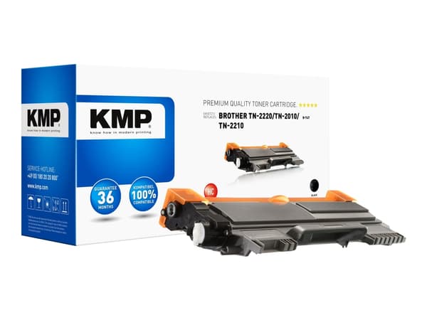 KMP B-T47 - Høykapasitets - svart - kompatibel - tonerpatron (alternativ for: Brother TN2010, Brother TN2210, Brother TN2220) - for Brother DCP-7055,