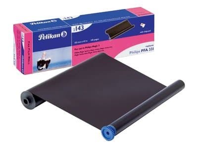 Pelikan 559517, 140 sivua, Lämpösiirto, Musta, Musta