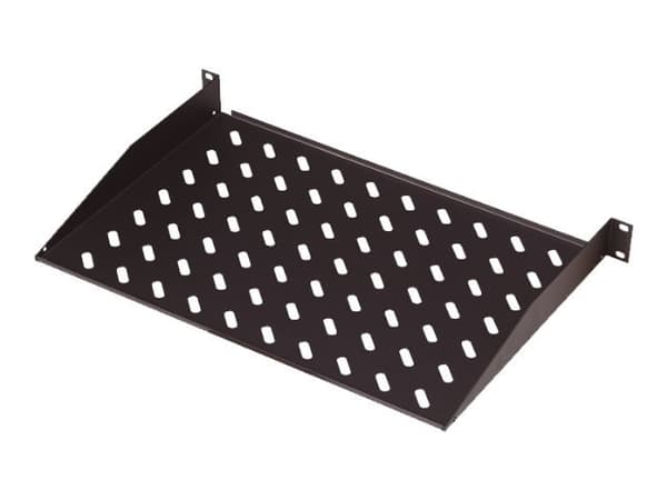 DIGITUS Professional DN-19 TRAY-1-400-SW - Rackmonteringsbakke - RAL 9005 - 1U - 19"