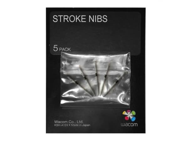 Wacom Stroke Pen Nibs - Digital pennspets (paket om 5) - för Intuos4 Large, Medium, Small, Wireless, X-Large