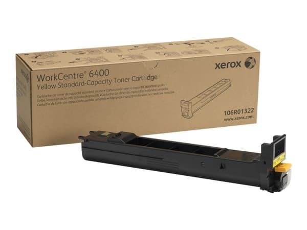 Xerox WorkCentre 6400 - Gul - original - tonerkassett - för WorkCentre 6400, 6400/XFM, 6400S, 6400SFS, 6400X, 6400XF, 6400XM