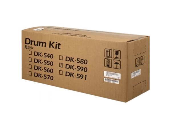 Kyocera DK 590 - Original - trommelsett - for Kyocera FS-C2026, FS-C2126