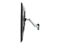 Miniatyrbilde 4 av 5: Ergotron Interactive Arm HD - Monteringssett (leddarm, VESA-adapter, veggmonteringsbrakett) - Konstant kraftteknologi - for LCD-skjerm - aluminium -