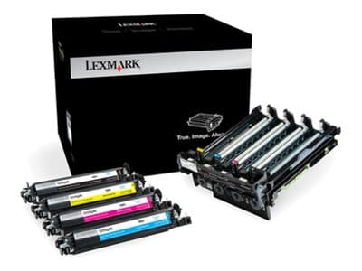 Lexmark Black & Colour Imaging Kit - Svart, Farge - sett for skriverbildedannelse LCCP - for Lexmark C2132, CS310, CS317, CS417, CS517, CX317, CX410,